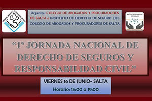 Jornada de Derecho de Seguros y Responsabilidad Civil