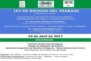 CONFERENCIAS Y DEBATE LEY DE RIESGO DEL TRABAJO