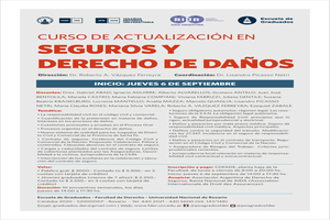 Curso de Actualización en Seguros y Derechos de Daños