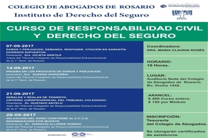 CURSO DE RESPONSABILIDAD CIVIL Y DE DERECHO DEL SEGURO