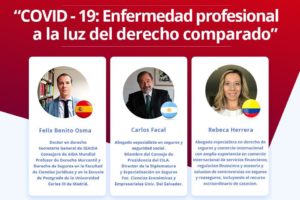 Webinar Internacional: COVD-19 Enfermedad Profesional a la Luz del Derecho Comparado